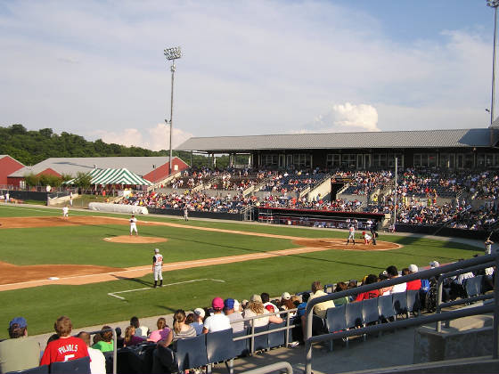 Skylands Park from the Third base side