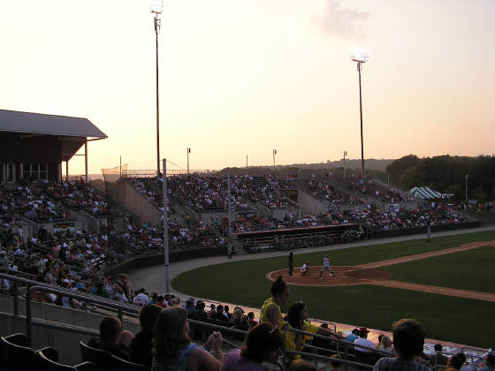 Skylands park at dusk