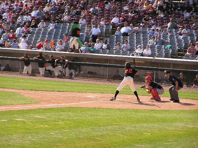 batter up at Dodd Stadium