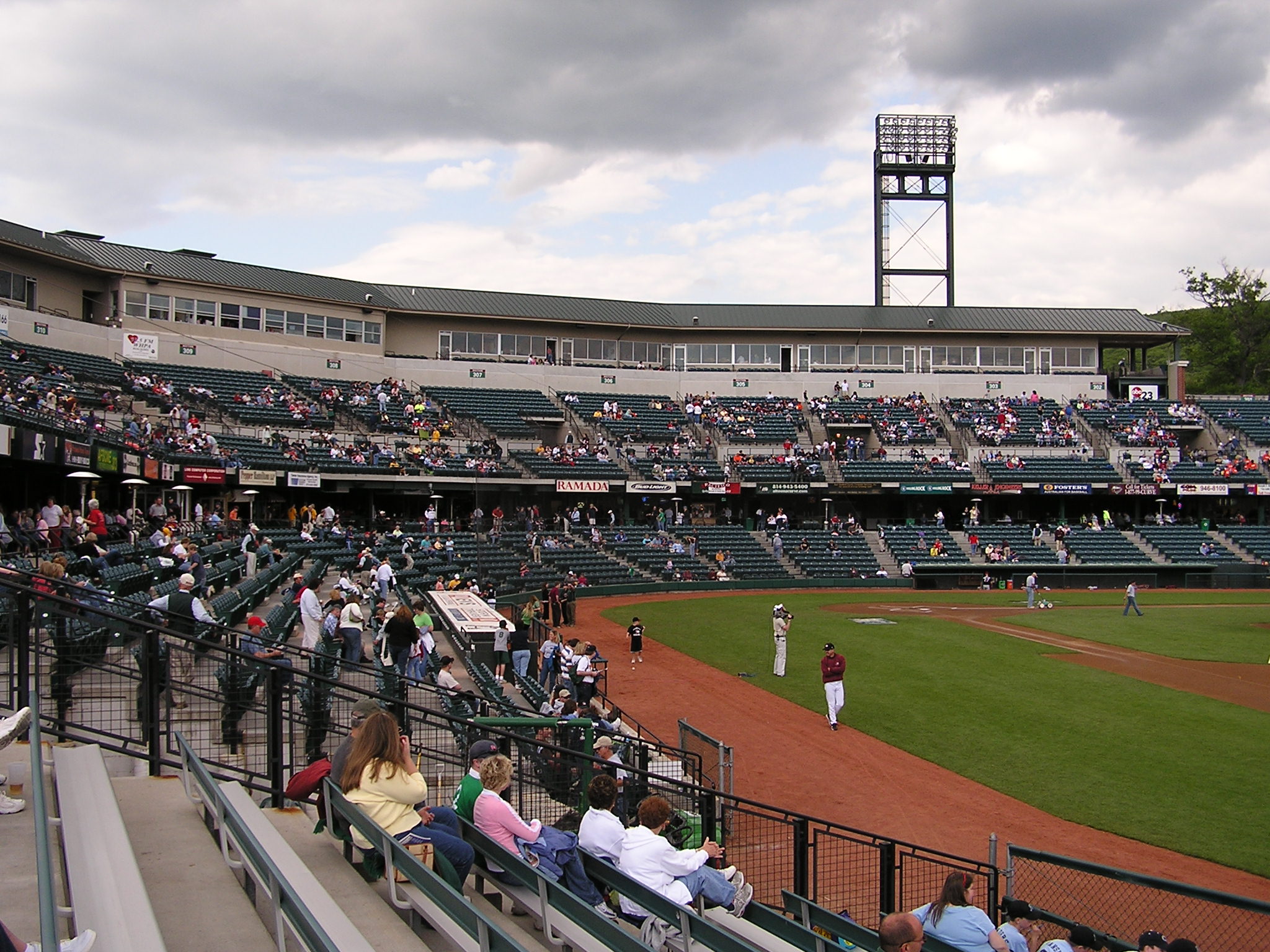 Blair County Ballpark from Right Field