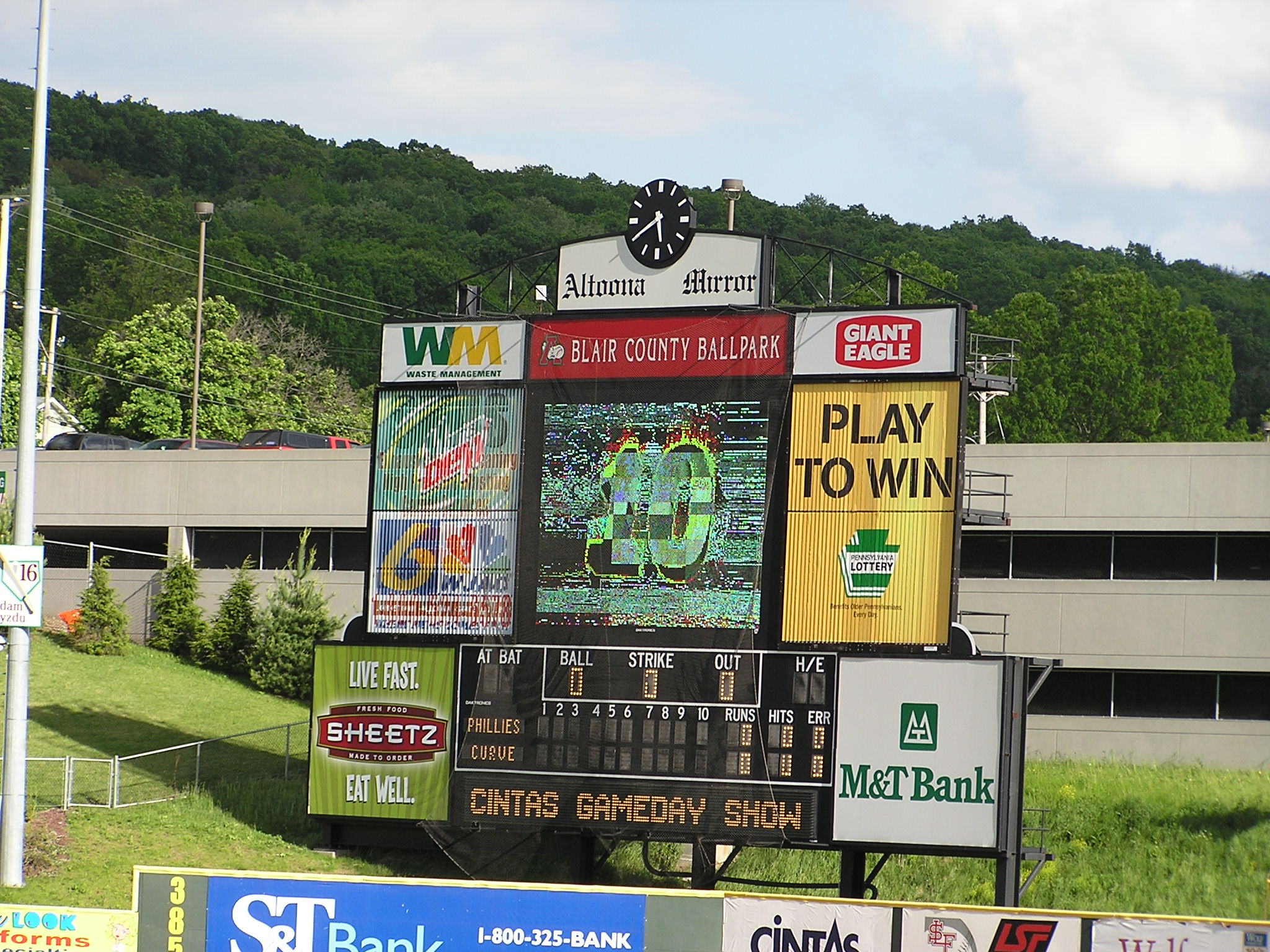 The Scoreboard @ Blair County Ballpark