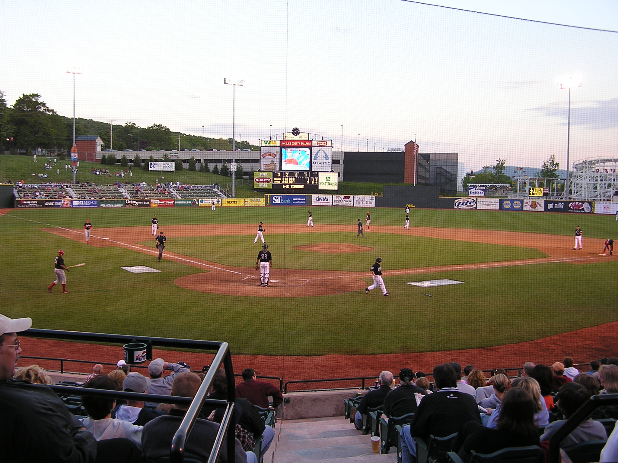 The field from the concession area